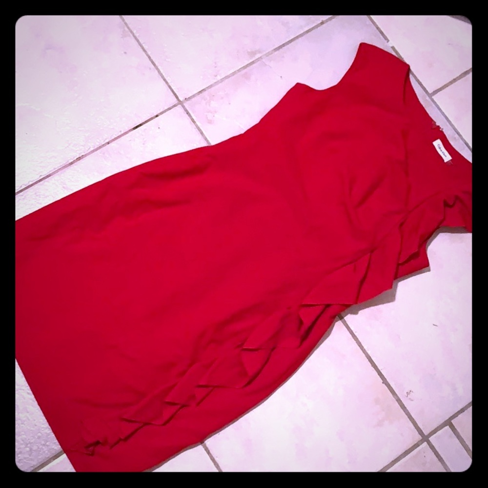 Red dress